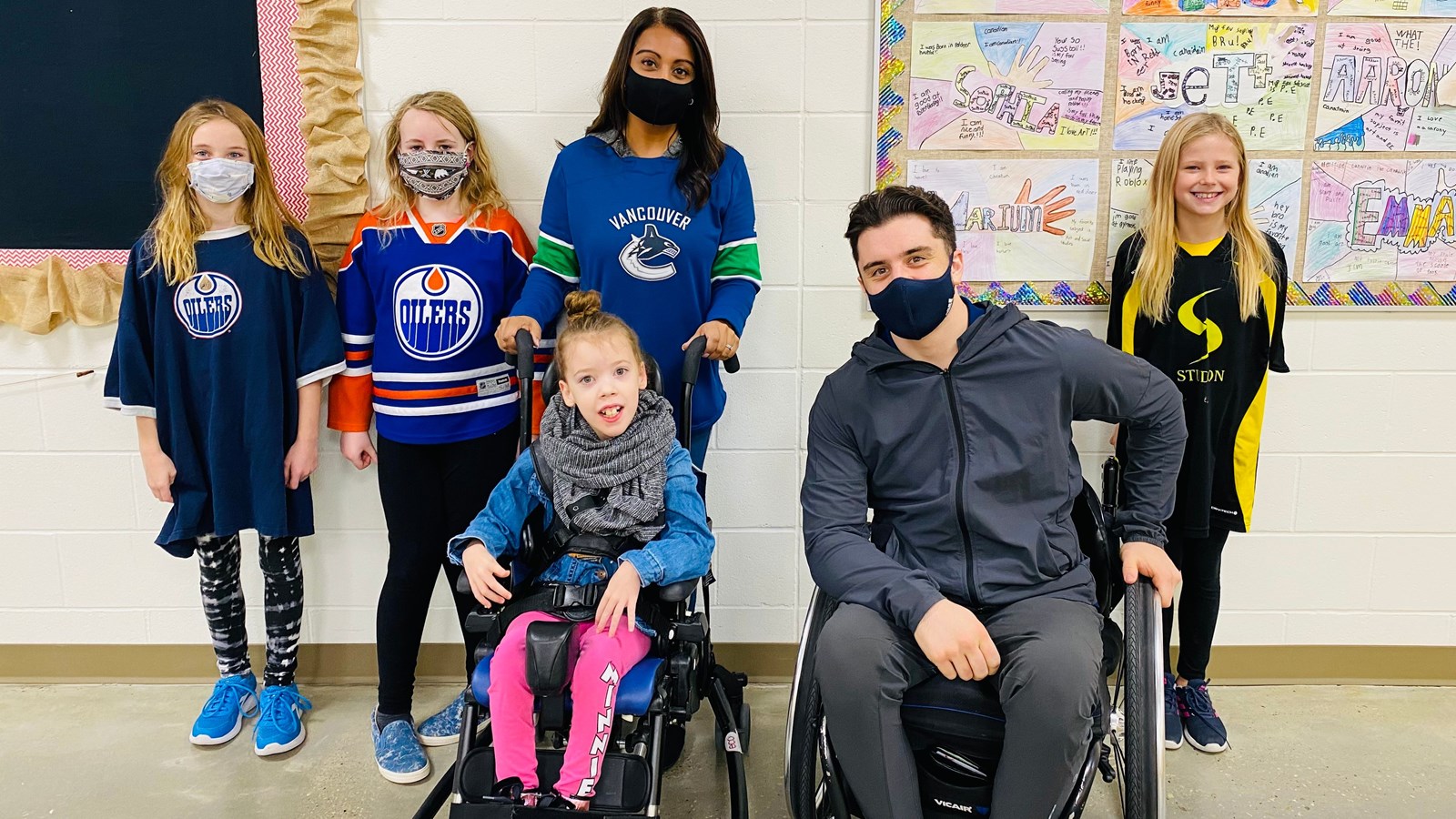 Ryan Straschnitzki visits Don Campbell